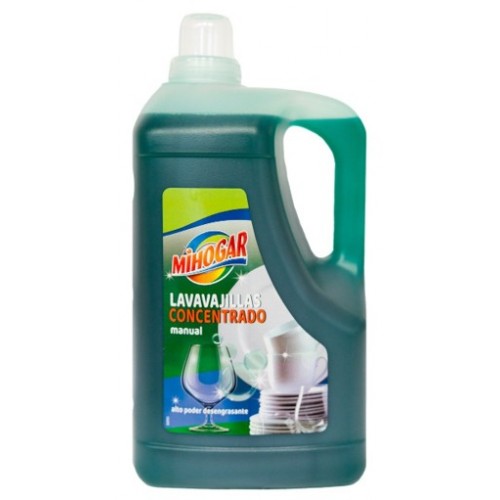 MIHOGAR  LAVA LOIÇA CONCENTRADO VERDE 5 LT EAN 8437016201145 