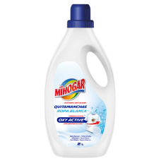 MIHOGAR DETERGENTE TIRA NÓDOAS ROUPA BRANCA 2LT EAN 8411897131067 