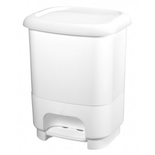 GREAT PLASTIC BALDE PEDAL LIXO 10 LT BRANCO EAN 8429905025604