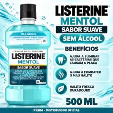 LISTERINE ELIXIR MENTOL 500 ML EAN 3574660721959