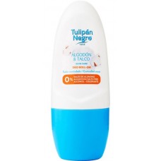 TULIPAN NEGRO DEO ROLL ON ALGODÃO & TALCO 50 ML EAN 8410751031079