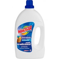 MIHOGAR DETERGENTE ROUPA AZUL TRADICIONAL 3 LT 46 DOSES EAN 8411897133238