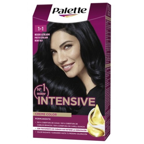 PALETTE COLORAÇÃO CABELO NR. 1-1 PRETO AZULADO EAN 8410436171052