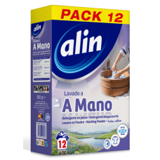 ALIN DETERGENTE ROUPA PÓ MÃO 12 DOSES EAN 8411897010607