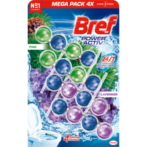 BREF WC LAVANDA + PINHO PACK 4 UND EAN 8410436493321 