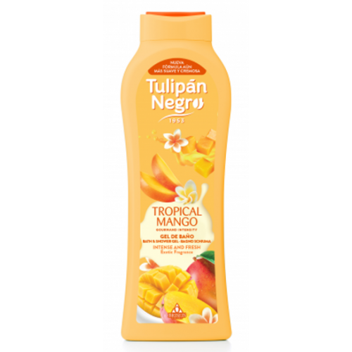 TULIPAN NEGRO GEL BANHO TROPICAL MANGO 650 ML EAN 8410751094685