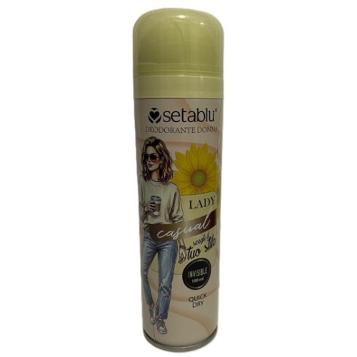 SETABLU DEO BODY SPRAY WOMEN 150 ML LADY CASUAL EAN 8058951023304