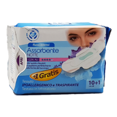 SETABLU PENSOS HIGIENICOS NOITE COM ABAS PACK 11 UND EAN 8059174593025
