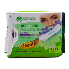 SETABLU PENSOS HIGIENICOS DIA SEM ABAS PACK 13 UND EAN 8059174593049