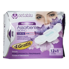 SETABLU PENSOS HIGIENICOS DIA COM ABAS PACK 13 UND EAN 8059174593018