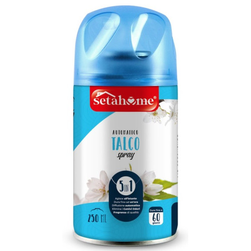 SETAHOME AMBIENTADOR RECARGA 250 ML TALCO EAN 8057502409048