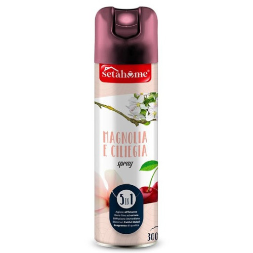 SETAHOME AMBIENTADOR SPRAY 300 ML MAGNOLIA E CEREJA EAN 8057502409208