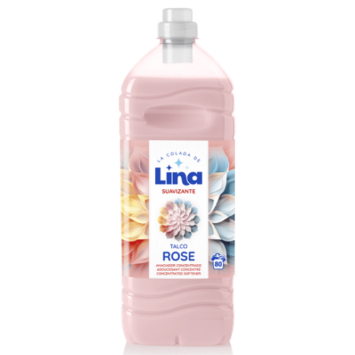 LINA AMACIADOR ROUPA 2 LT 80 DOSES TALCO EAN 8411897130732  