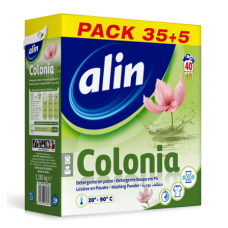 ALIN DETERGENTE ROUPA PÓ 40 DOSES 2,28 KG COLONIA EAN 8411897131647