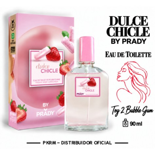 PRADY EDT MULHER DULCE CHICLE 90 ML EAN 8423564090850