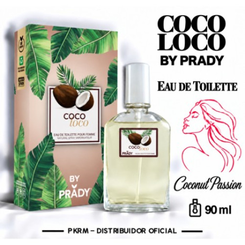 PRADY EDT MULHER COCO LOCO 90 ML EAN 8423564090812
