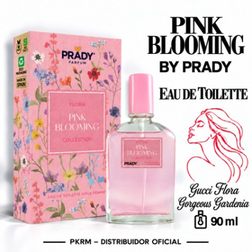 PRADY EDT MULHER PINK BLOOMING 90 ML EAN 8423564148902