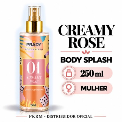 PRADY BODY SPLASH CREAMY ROSE 250 ML EAN 8423564150073