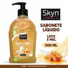 SKYN SABONETE LIQUIDO LEITE E MEL 500 ML EAN 5600387496431