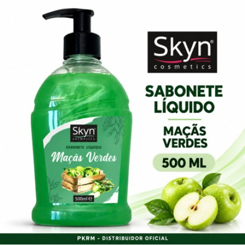 SKYN SABONETE LIQUIDO MAÇÃS VERDES 500 ML EAN 5600387496448