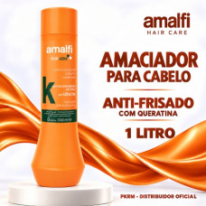 AMALFI AMACIADOR PARA CABELO KERATINA 1 LT EAN 8414227044105