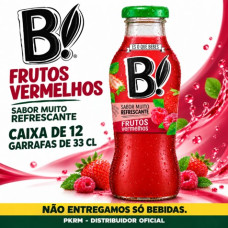 B! FRUTOS VERMELHOS 33 CL EAN 5601151978801 VALIDADE - 5/27  