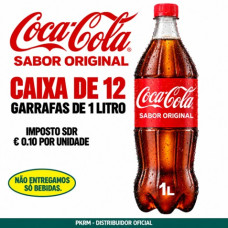 COCA COLA 1 LITRO EAN 5000112686968 VALIDADE - 3/27 TEM SDR 