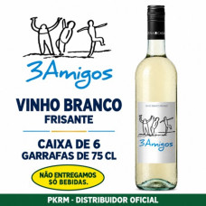 VINHO FRISANTE BRANCO 3 AMIGOS 75 CL EAN 5600202946608