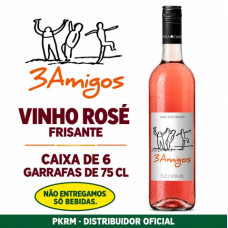 VINHO FRISANTE ROSÉ 3 AMIGOS 75 CL  EAN 5600202946653