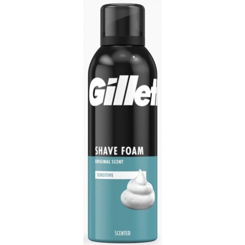 GILLETTE ESPUMA BARBEAR SENSITIVE 200 ML EAN 7702018621293