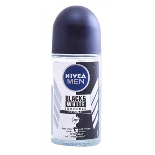 NIVEA DEO ROLL ON MEN 50 ML INVISIBLE BLACK & WHITE EAN 8999777004552 