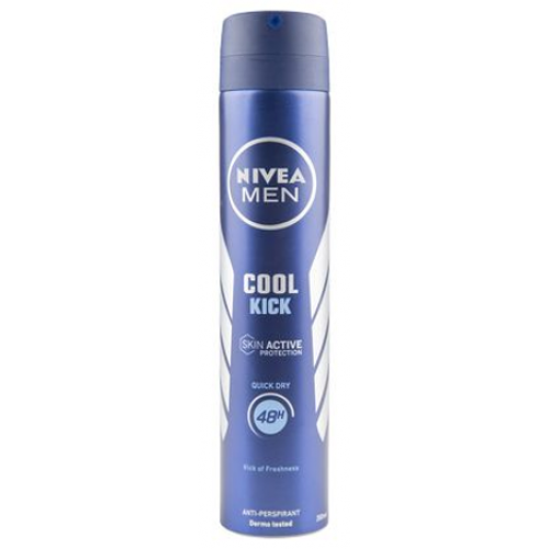 NIVEA DEO SPRAY MEN COOL KICK 200 ML EAN 4005808733743   