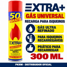 EXTRA+ GAS PARA ISQUEIRO 300 ML EAN 8435056800038