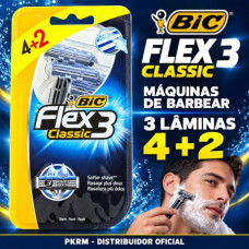 BIC 3 FLEX CLASSIC PACK 4+2 EAN 3086123242593