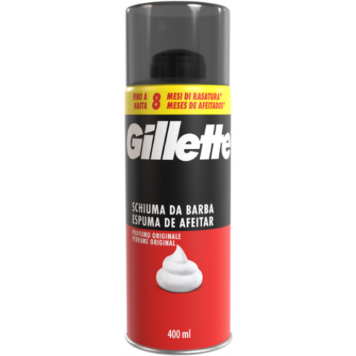 GILLETTE ESPUMA BARBEAR CLASSICA 400 ML EAN 8700216473460