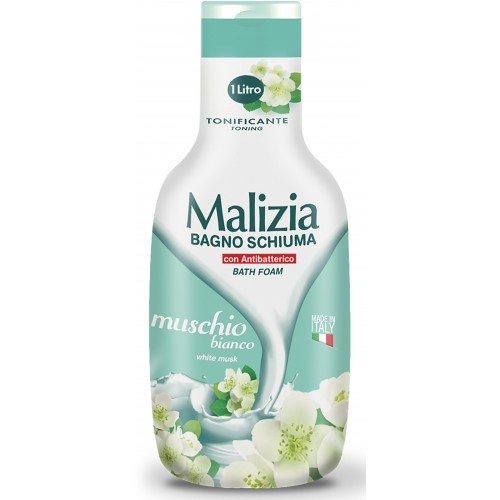 MALIZIA GEL DE BANHO MUSCHIO BIANCO 1LT EAN 8003510009299