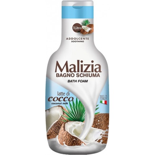 MALIZIA GEL DE BANHO LATTE DI COCCO 1LT EAN 8003510007523