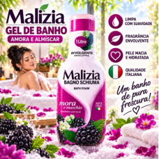 MALIZIA GEL DE BANHO MORA E MUSCHIO 1LT EAN 8003510014286