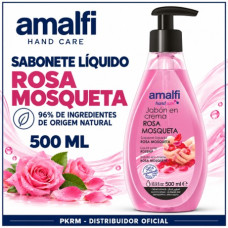 AMALFI SABONETE LIQUIDO ROSA MOSQUETA 500 ML EAN 8414227057624
