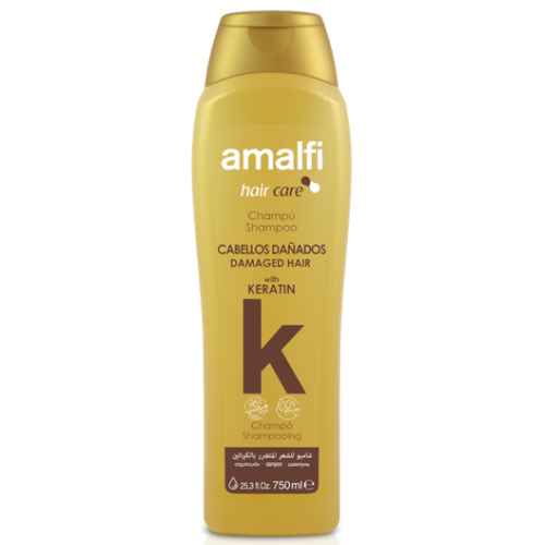 AMALFI SHAMPOO KERATINA ARGAN 750 ML EAN 8414227050199
