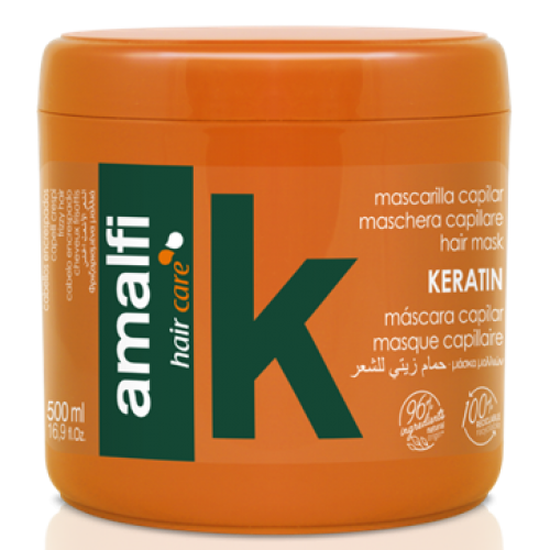 AMALFI MASCARA CAPILAR 500 ML KERATINA  EAN 8414227044129