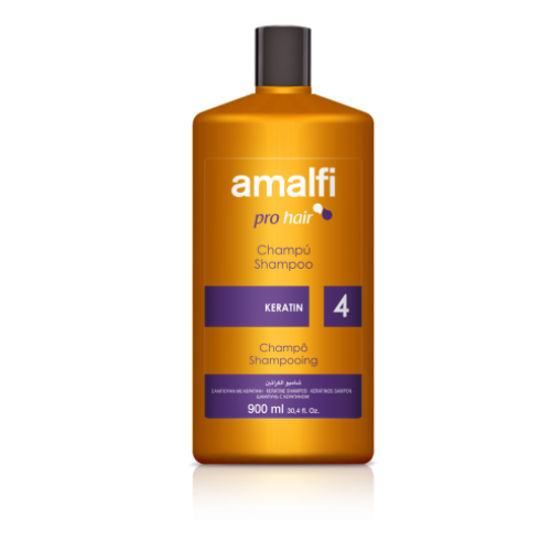 AMALFI SHAMPOO 900 ML KERATINA  EAN 8414227659484