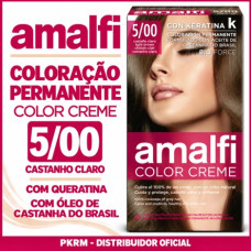 AMALFI COLORAÇÃO CABELO NO. 5/00 CASTANHO CLARO EAN 8414227689320