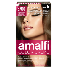 AMALFI COLORAÇÃO PARA CABELO N 5/00 CASTANHO CLARO  EAN 8414227689320