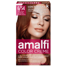 AMALFI COLORAÇÃO PARA CABELO N 6/54 VERMELHO  EAN 8414227689245