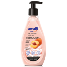 AMALFI SABONETE LIQUIDO PÊSSEGO 500 ML EAN 8414227057662