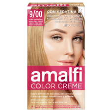 AMALFI COLORAÇÃO PARA CABELO N 9/00 LOURO CLARISSIMO  EAN 8414227689191