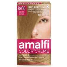 AMALFI COLORAÇÃO PARA CABELO N 8/00 LOURO CLARO  EAN 8414227689184