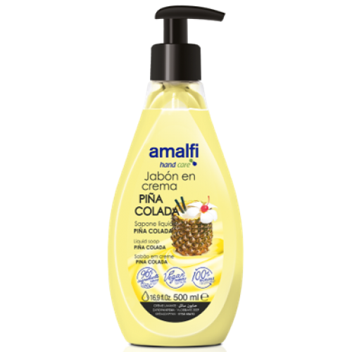 AMALFI SABONETE LIQUIDO PINA COLADA 500 ML EAN 8414227057914