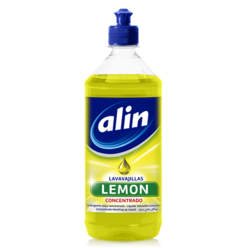 ALIN LAVA LOIÇA CONCENTRADO LIMÃO 750 ML EAN 8411897118617  